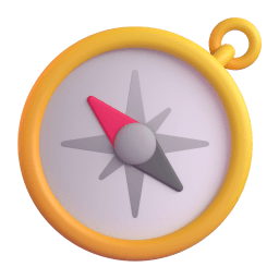 a compass