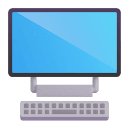a desktop computer